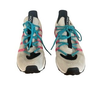 Holo Footwear Maverick Womens Sneakers Pink Teal Cream Mesh HW123462 Size 10